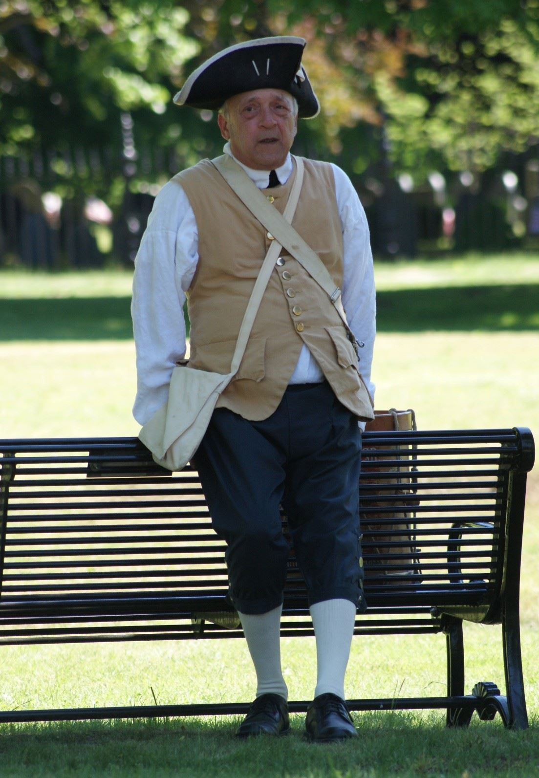 Revolutionary War Reenactor